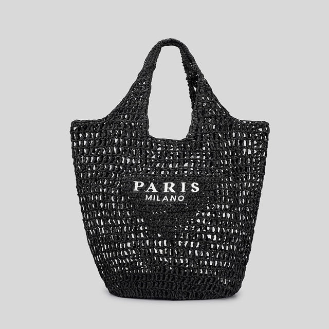 Paris Milano Woven Big Tote