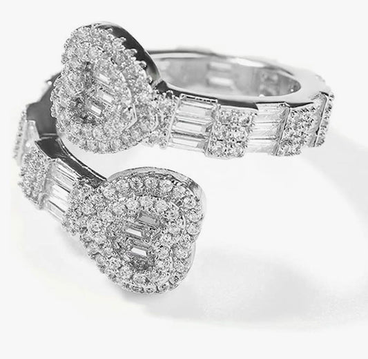 Iced Heart Ring (SOLD OUT)