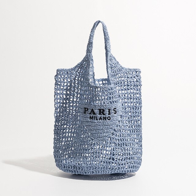 Paris Milano Woven Big Tote