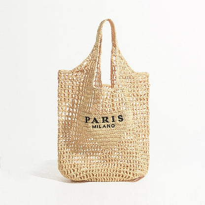 Paris Milano Woven Big Tote