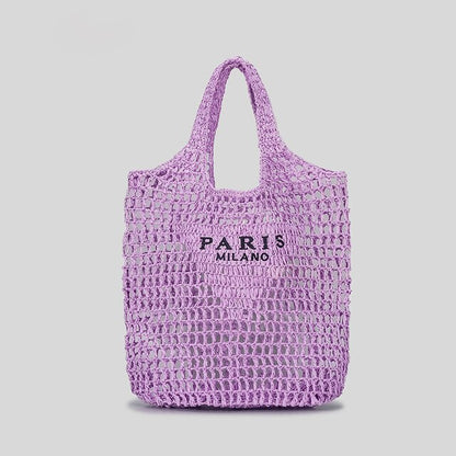 Paris Milano Woven Big Tote