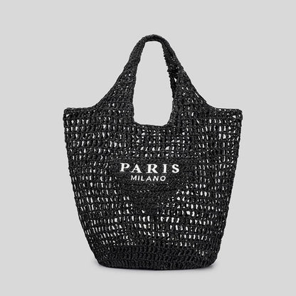 Paris Milano Woven Big Tote